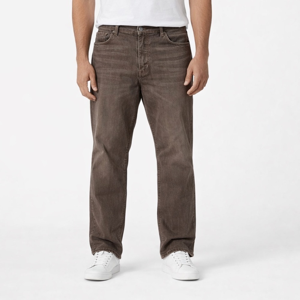 Men's 7 For All Mankind Brown Jeans Size 40